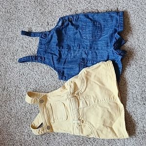 Old Navy Girl Skirt and Shorts Overalls